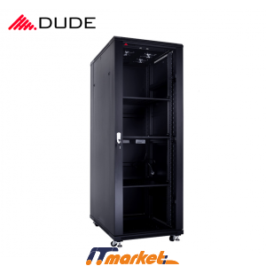 DUDE 37U 600X1000 STANDING RACKMOUNT CABINET BLACK (NB-6037)